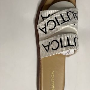 Nautica  flats slip on sandals